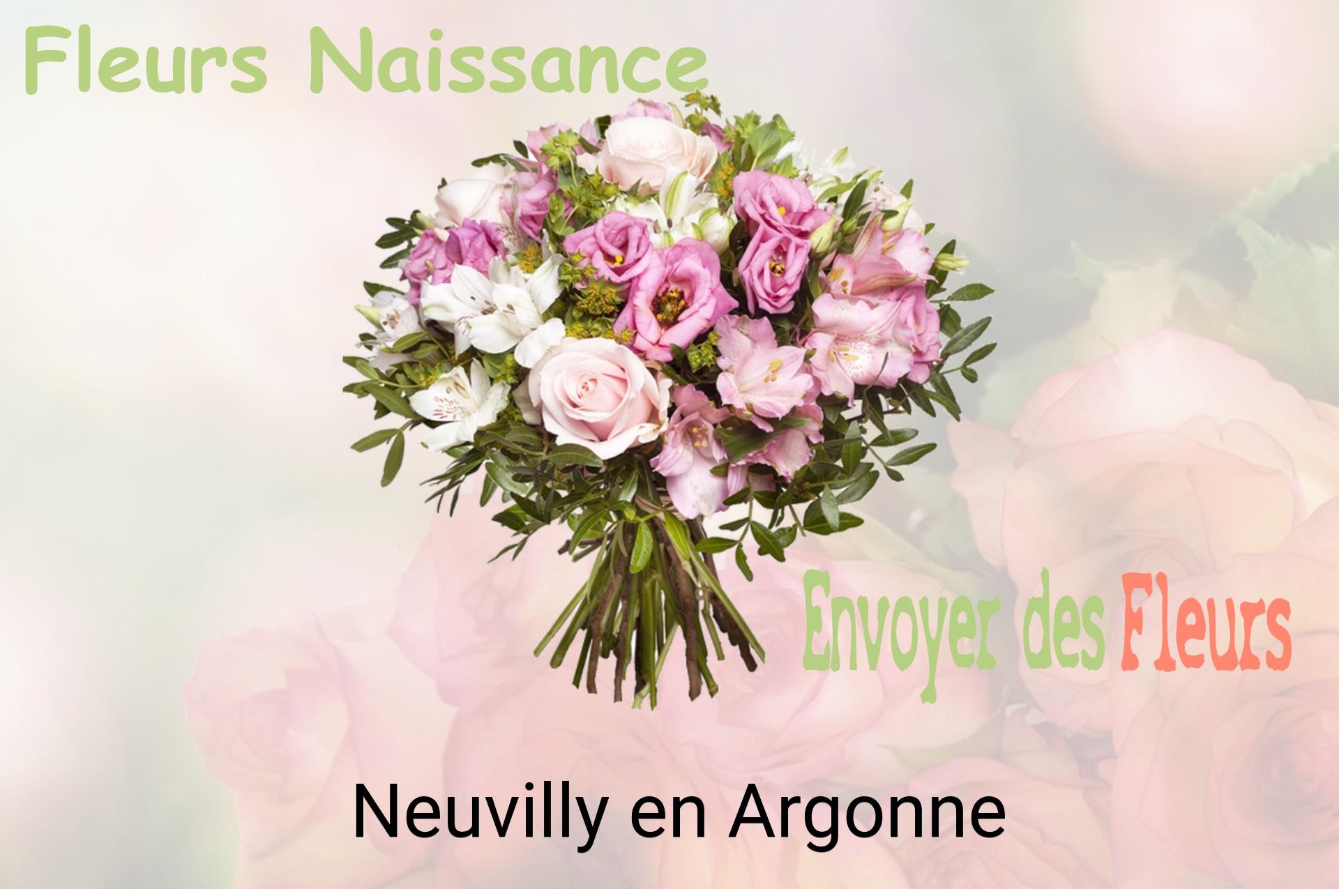 Bouquet de fleurs de naissance livré à Neuvilly-en-Argonne