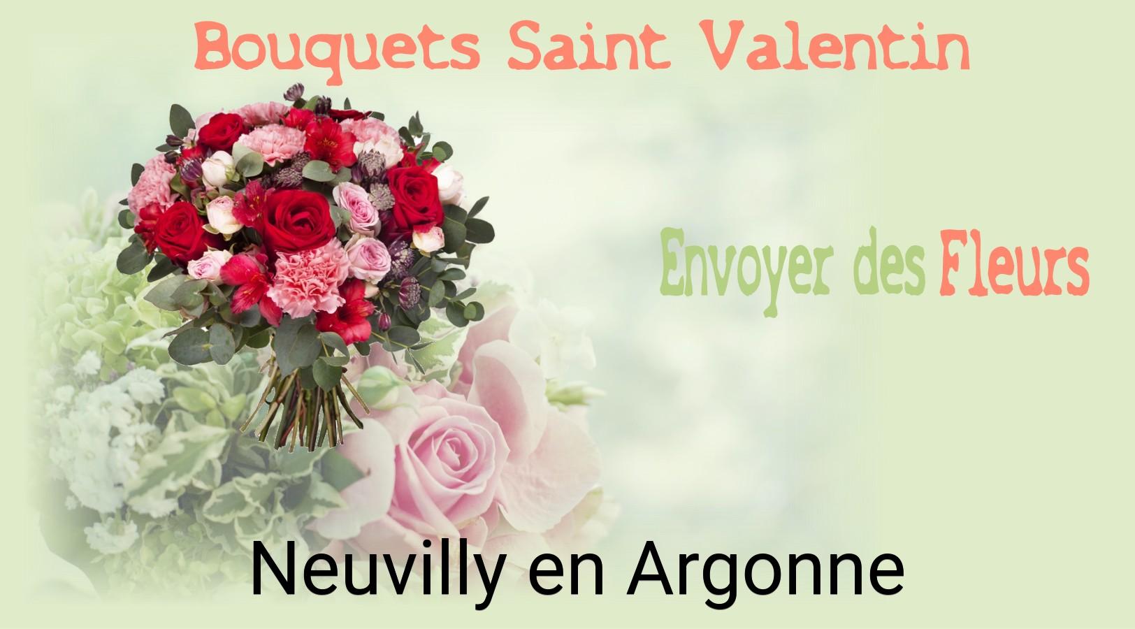 Roses de Saint-Valentin livrées à Neuvilly-en-Argonne